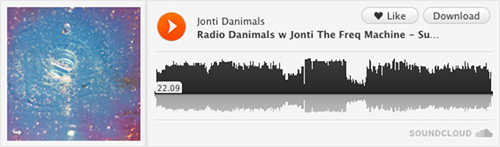 this is radio danimals episode number one with me jonti the freq machine