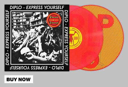 Diplo Express Yourself EP x Serato Pressing