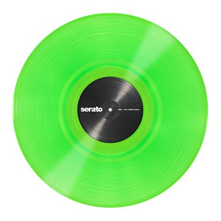 neon green record