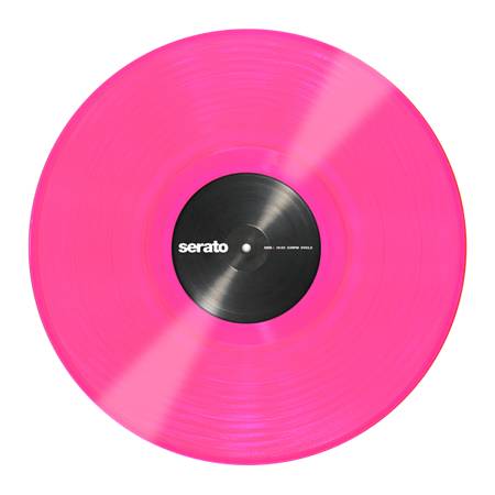 neon pink record