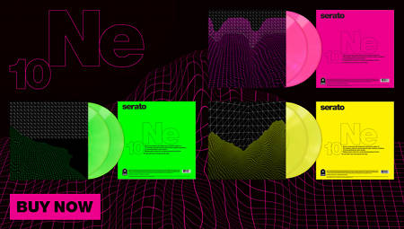 Serato Neon Control Vinyl Release