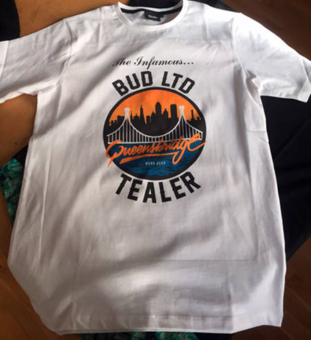 Bud LTD x Tealer t-shirt collab